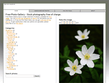 Tablet Screenshot of free-photo-gallery.org